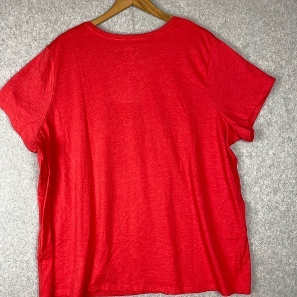 Sonoma Women's Red USA Graphic T-Shirt Sz 2X - Picture 2 of 6